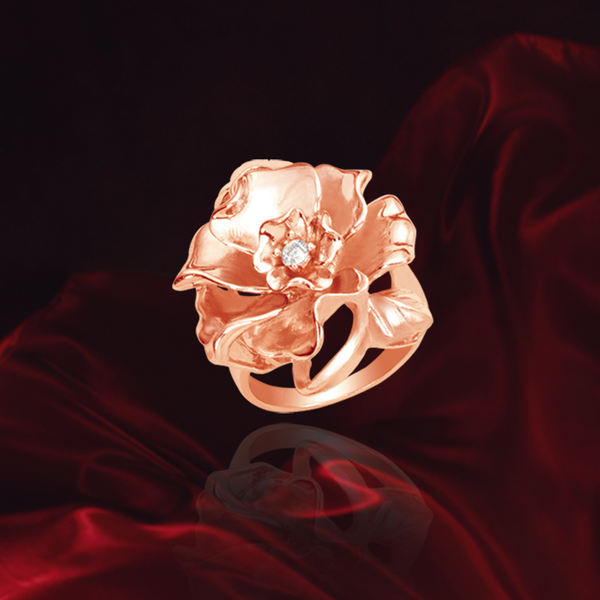 Ring in 2025 rose flower