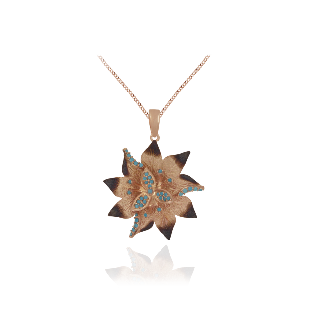 【販売特注】美品Desert Flower Copper Pendant Necklace by STANLEY PARKER Copper(銅)　販売価格27,500円(税込) その他