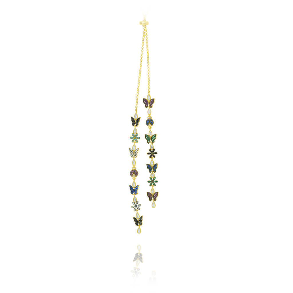 Sparkling Lariat Necklace