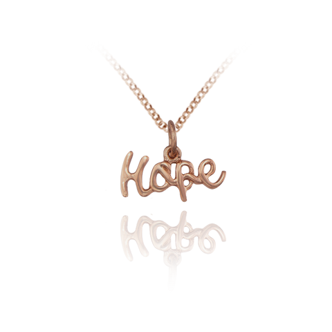 "Hope" Charm Pendant