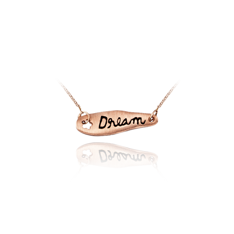 "Dream" Banner Pendant