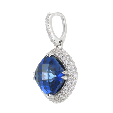 Sumptuous Blue Sapphire Pendant