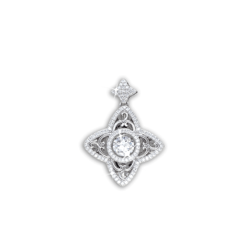 Four Pointed Star Pendant