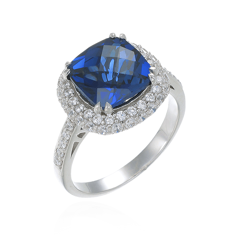 Sumptuous Blue Sapphire Ring