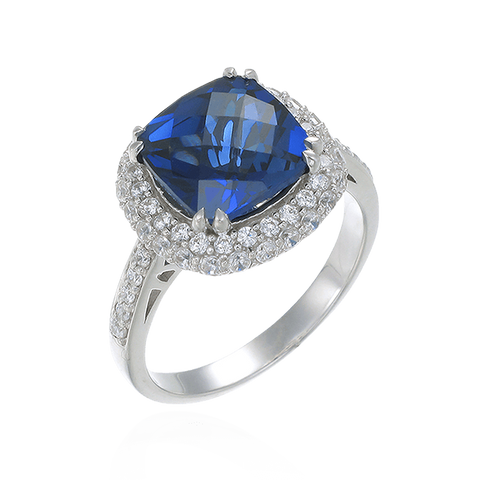 Sumptuous Blue Sapphire Ring