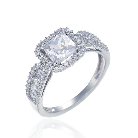 Luscious Ring with Halo Setting