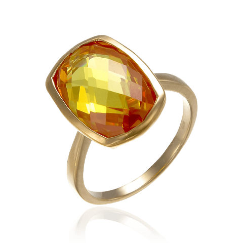 Sparkling Orange Ring